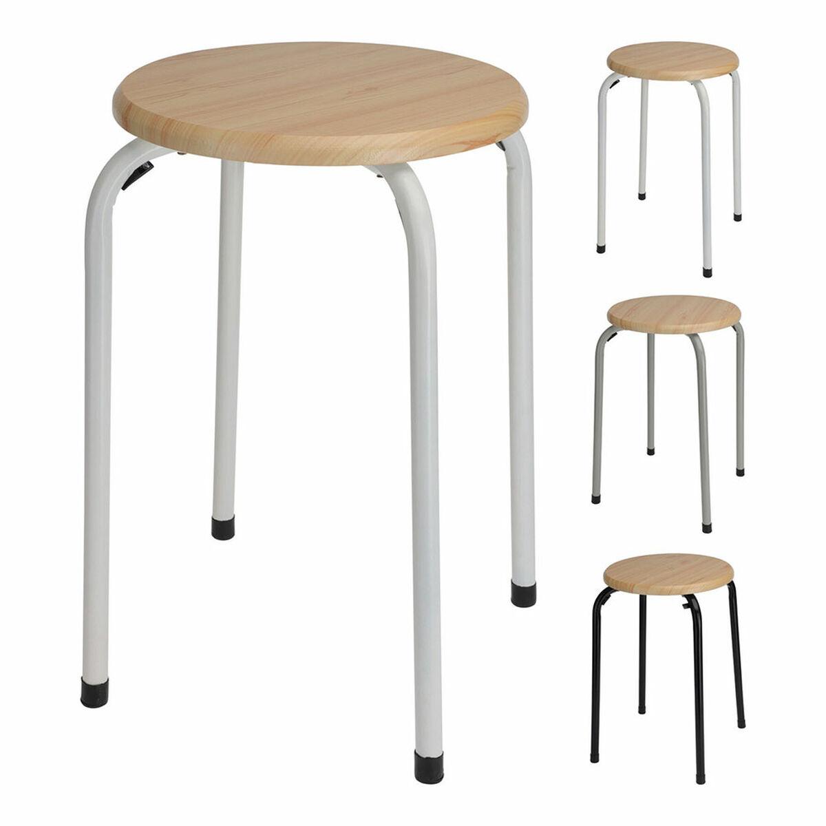 Taburete Lifetime Madera Ø 29,5 x 45 cm