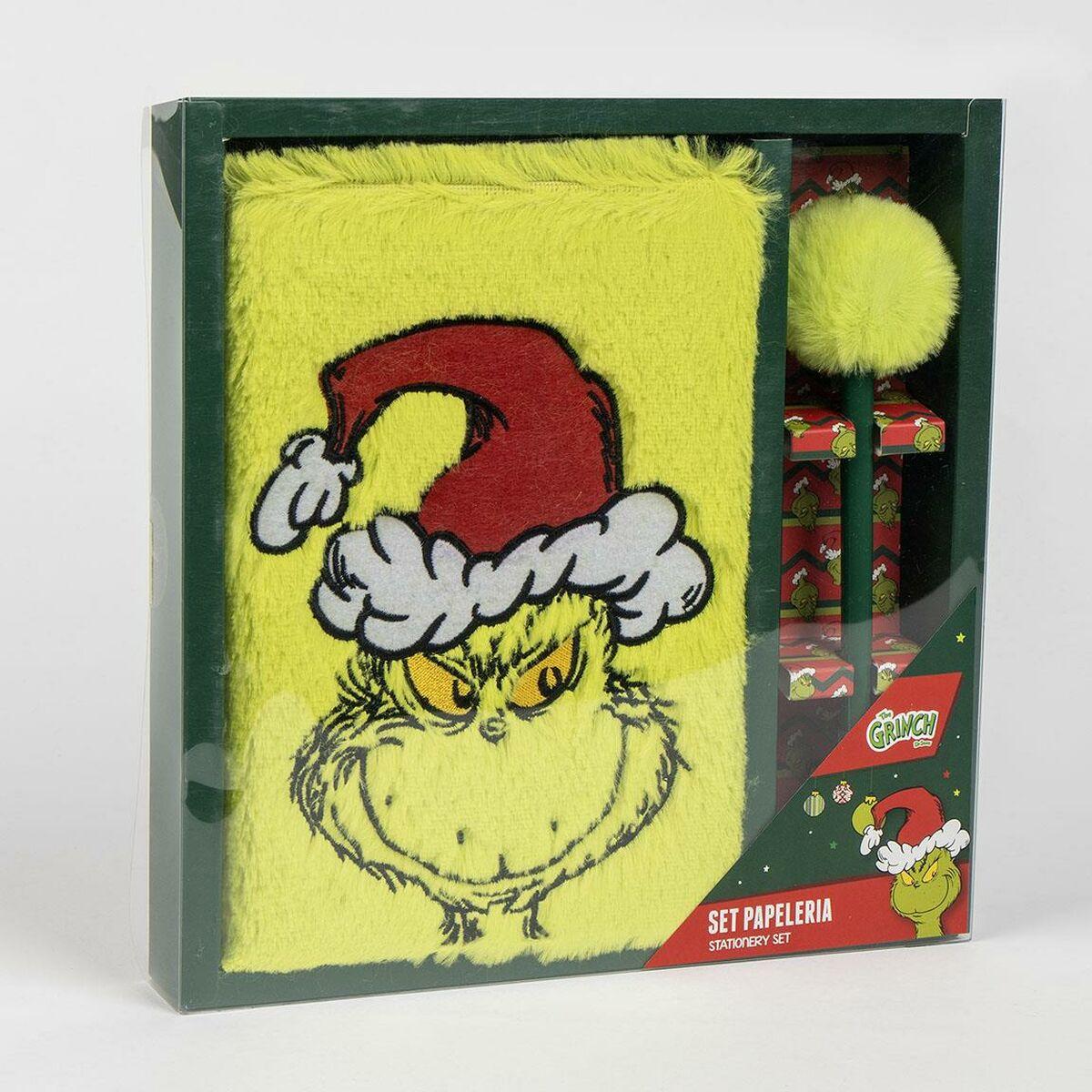 Set de Papelería The Grinch Verde