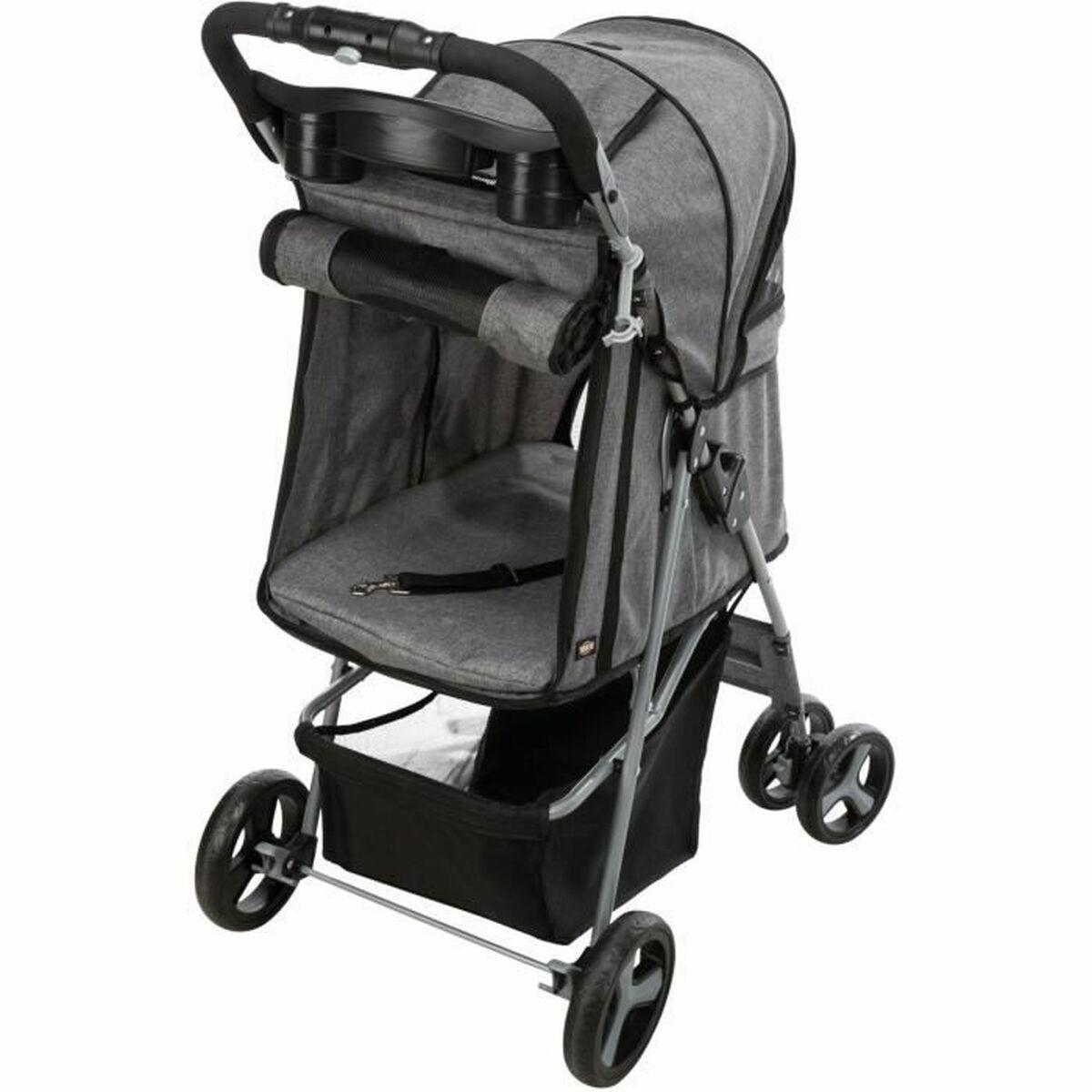 Carro para mascotas Trixie Gris Transparente