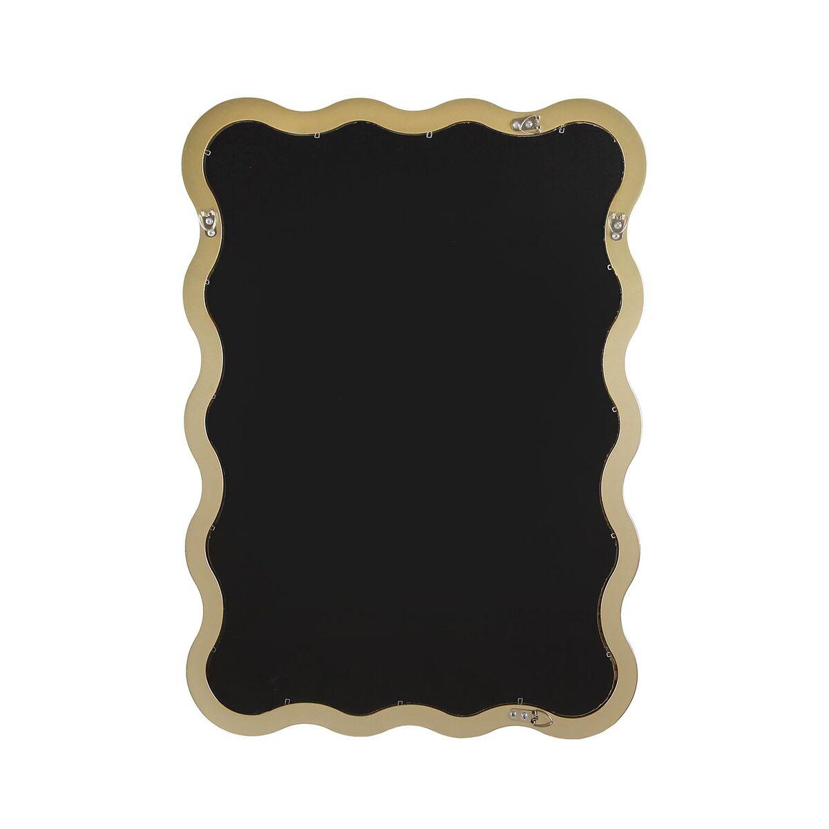 Espejo de pared Versa Dorado 2,6 x 70,2 x 50,2 cm