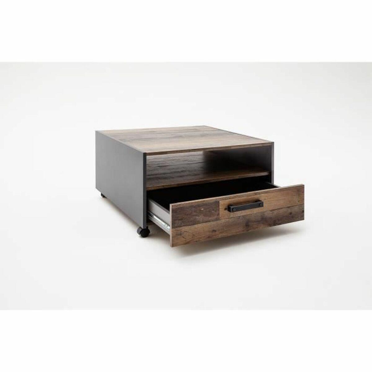 Mesa de Centro Trendteam Gris 70 x 70 x 40 cm