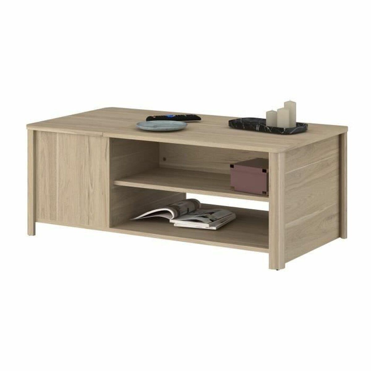 Mesa de Centro Parisot Marrón 110 x 42 x 60 cm