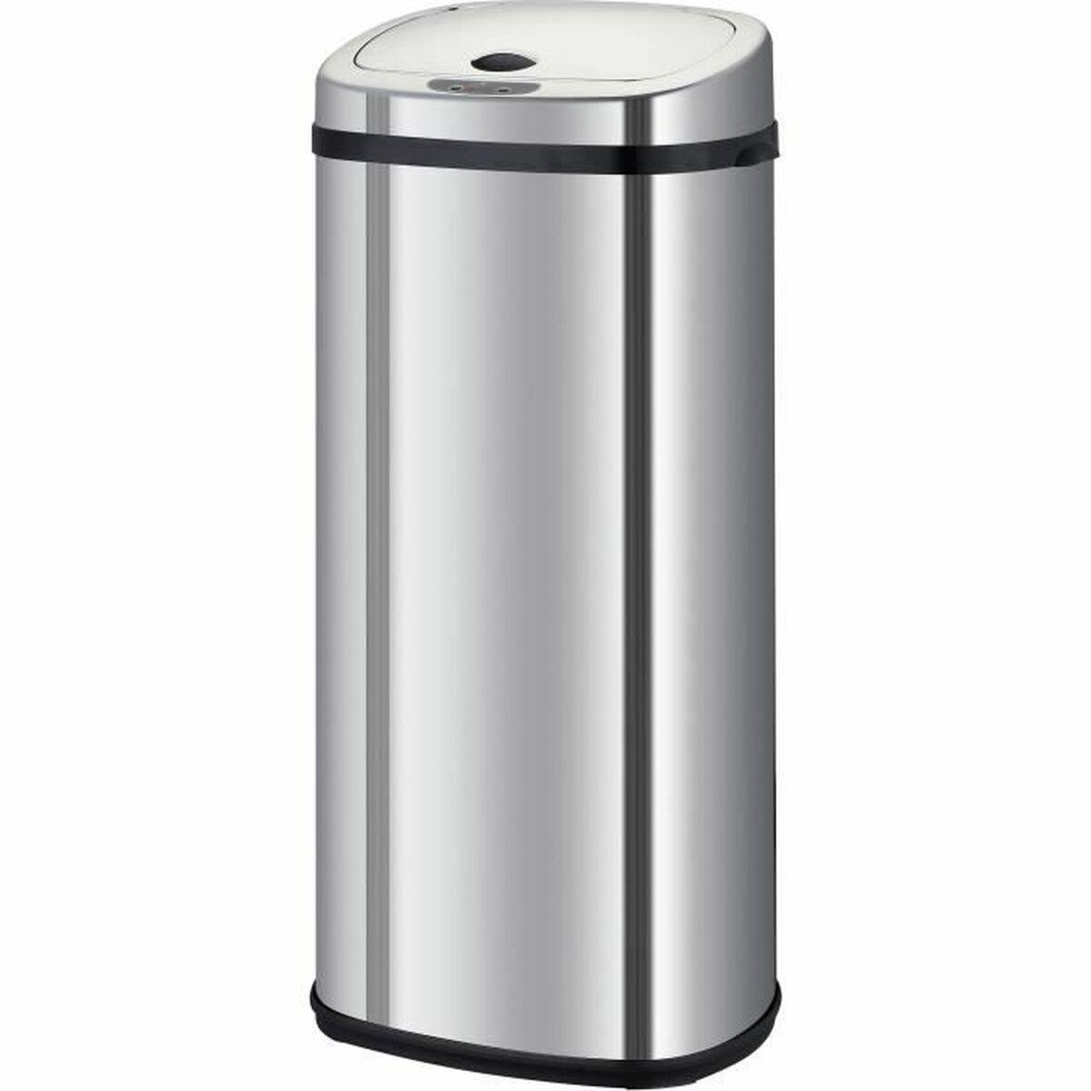 Cubo de basura Kitchen Move Gris Metal