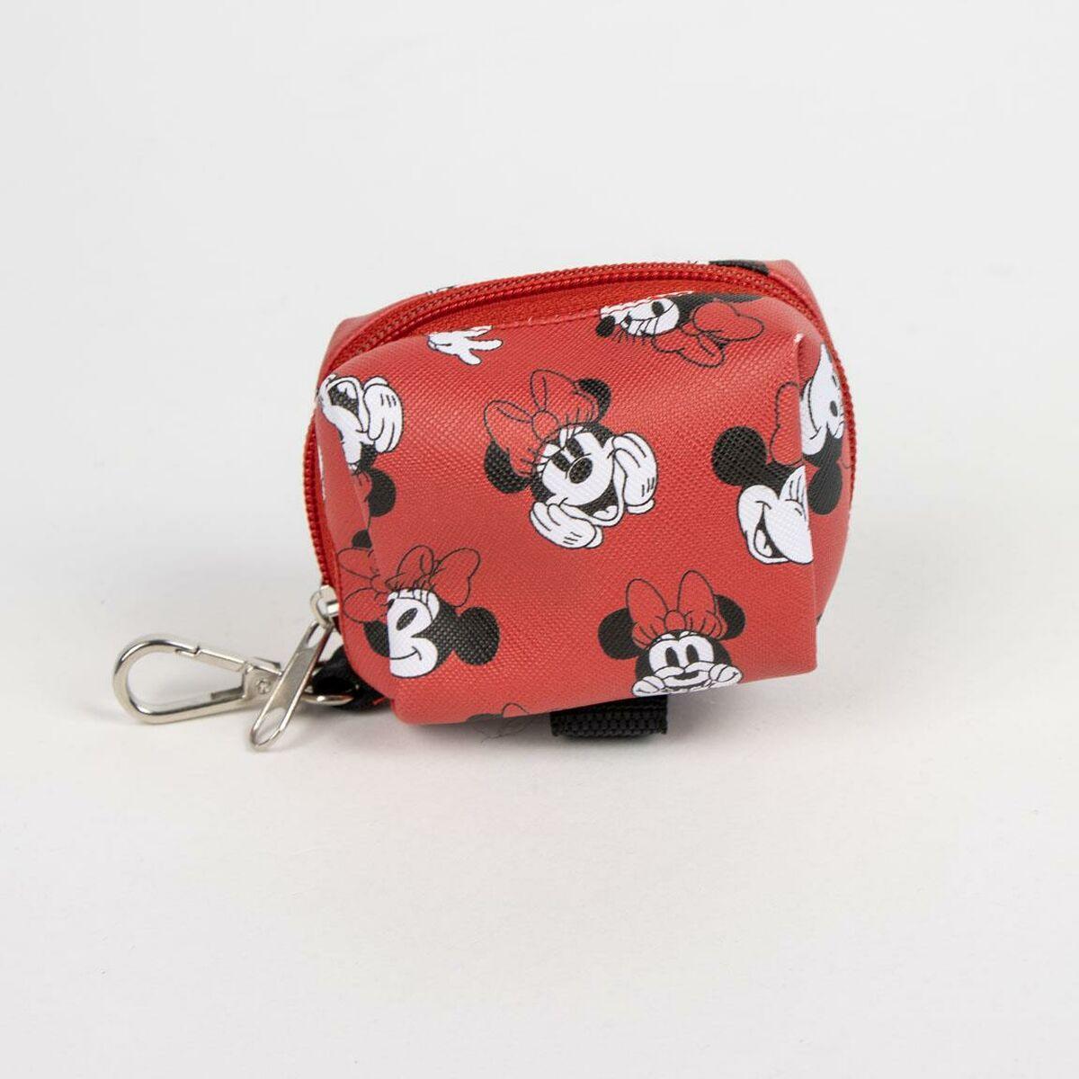 Dispensador de Bolsas Minnie Mouse Rojo 9,0 x 21,0 x 3,0 cm