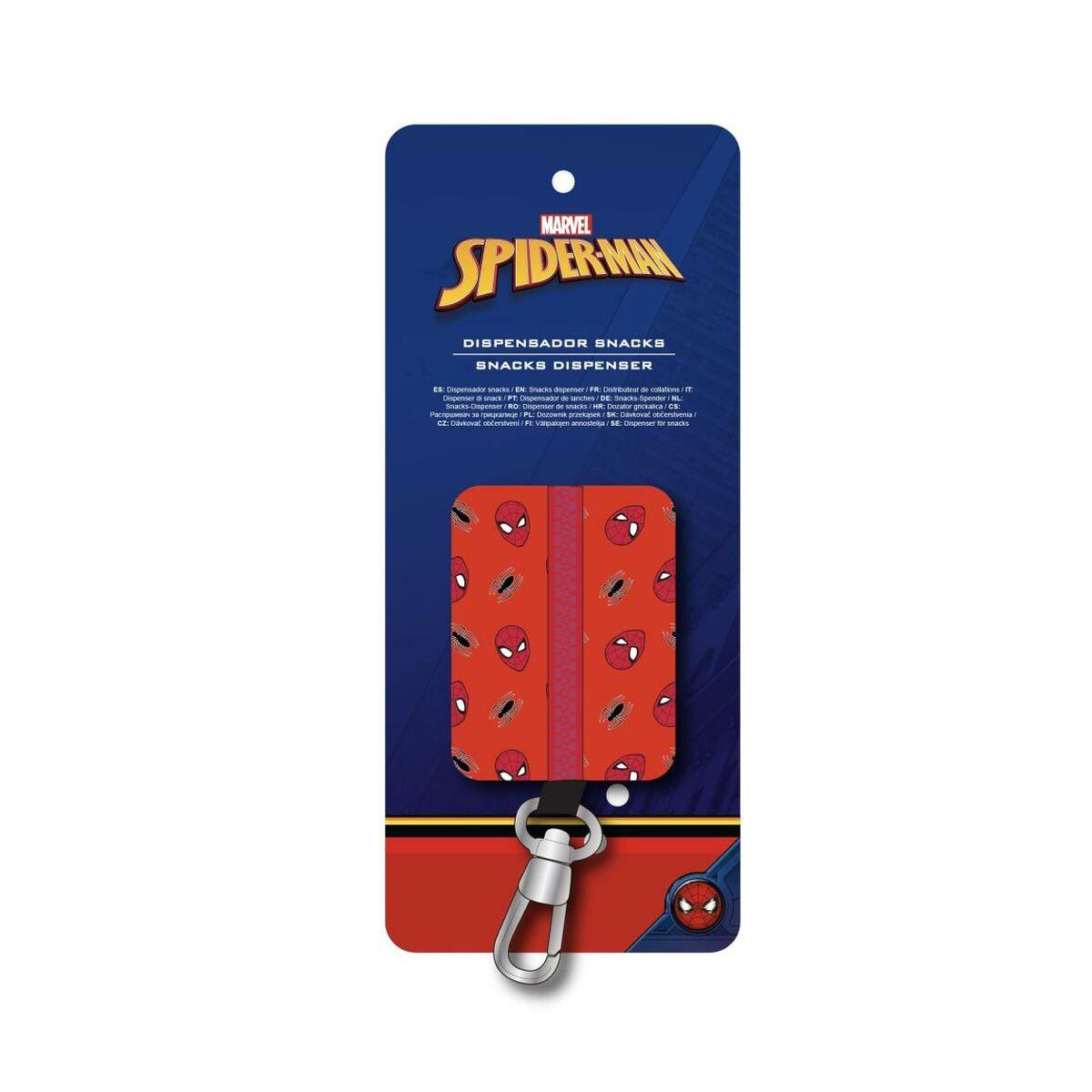 Dispensador de Bolsas Spider-Man Rojo 9,0 x 21,0 x 3,0 cm