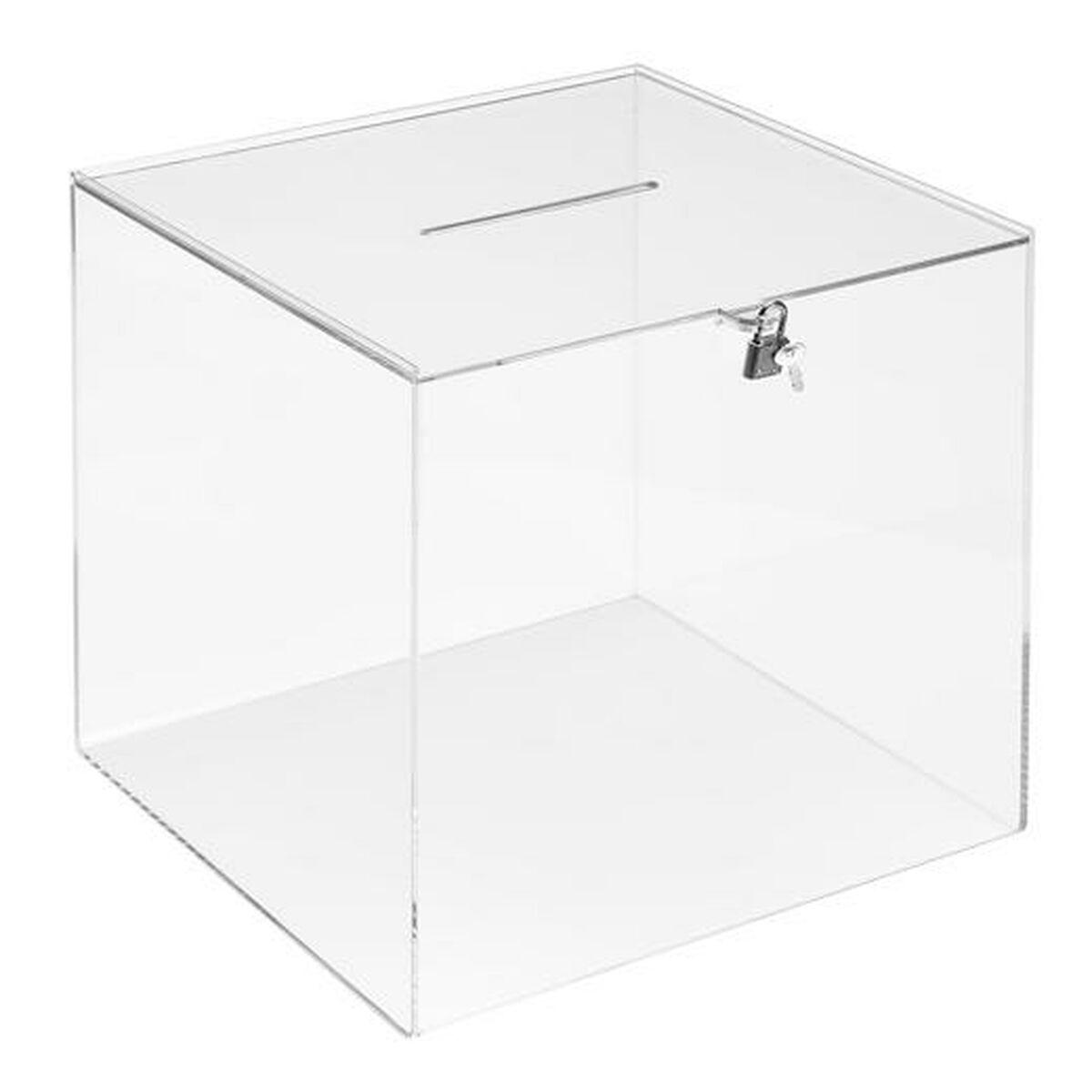 Urna Archivo 2000 Transparente 30 x 30 x 30 cm