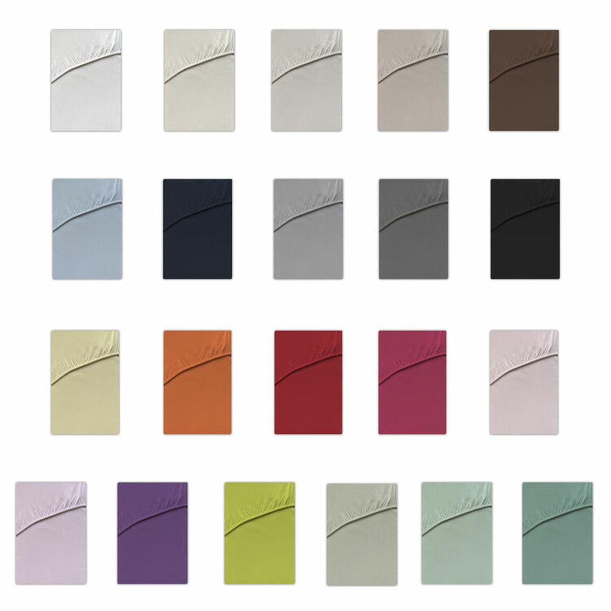 Sábana Bajera Ajustable Happy Home MixColors Menta Cama de 135