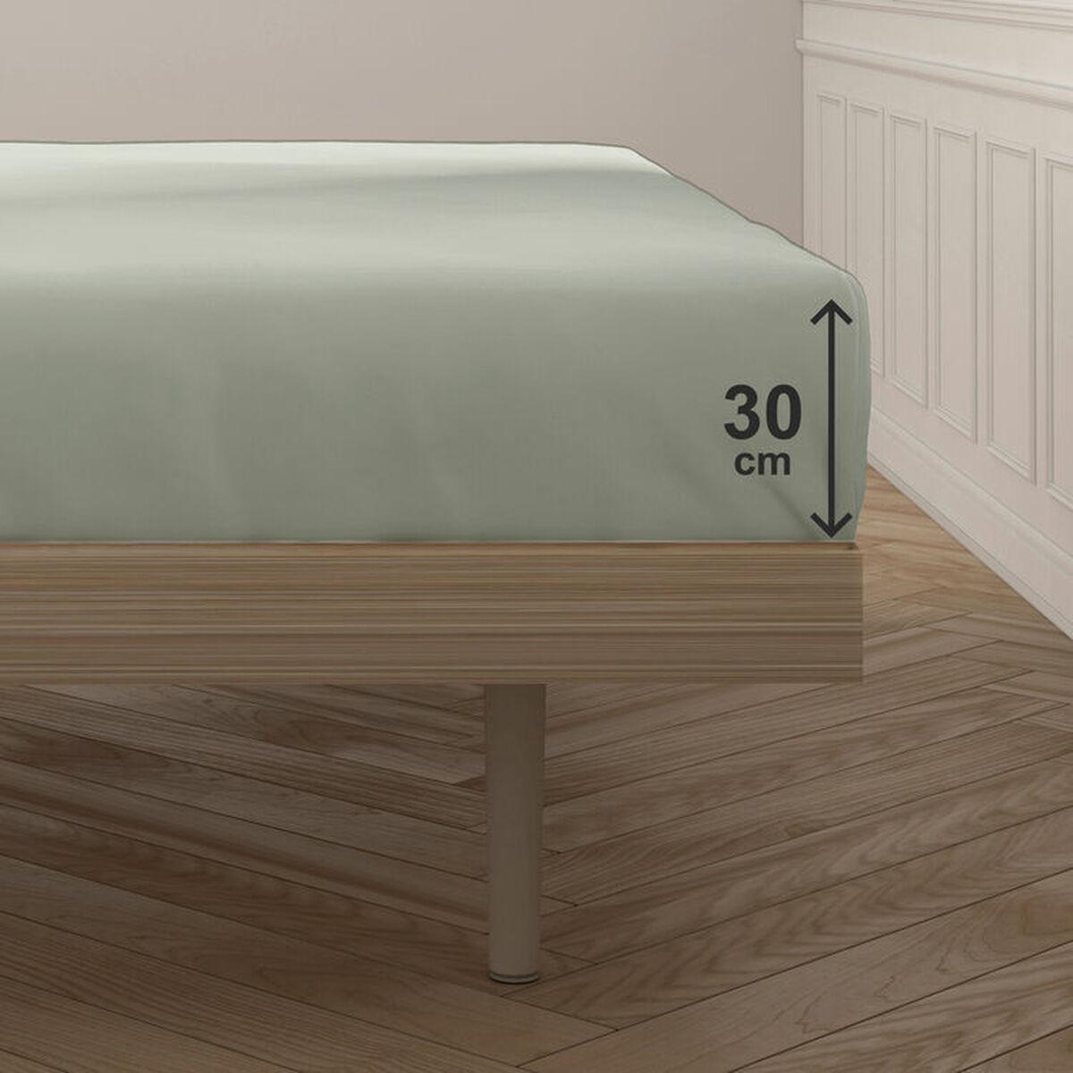 Sábana Bajera Ajustable Happy Home MixColors Menta Cama de 135