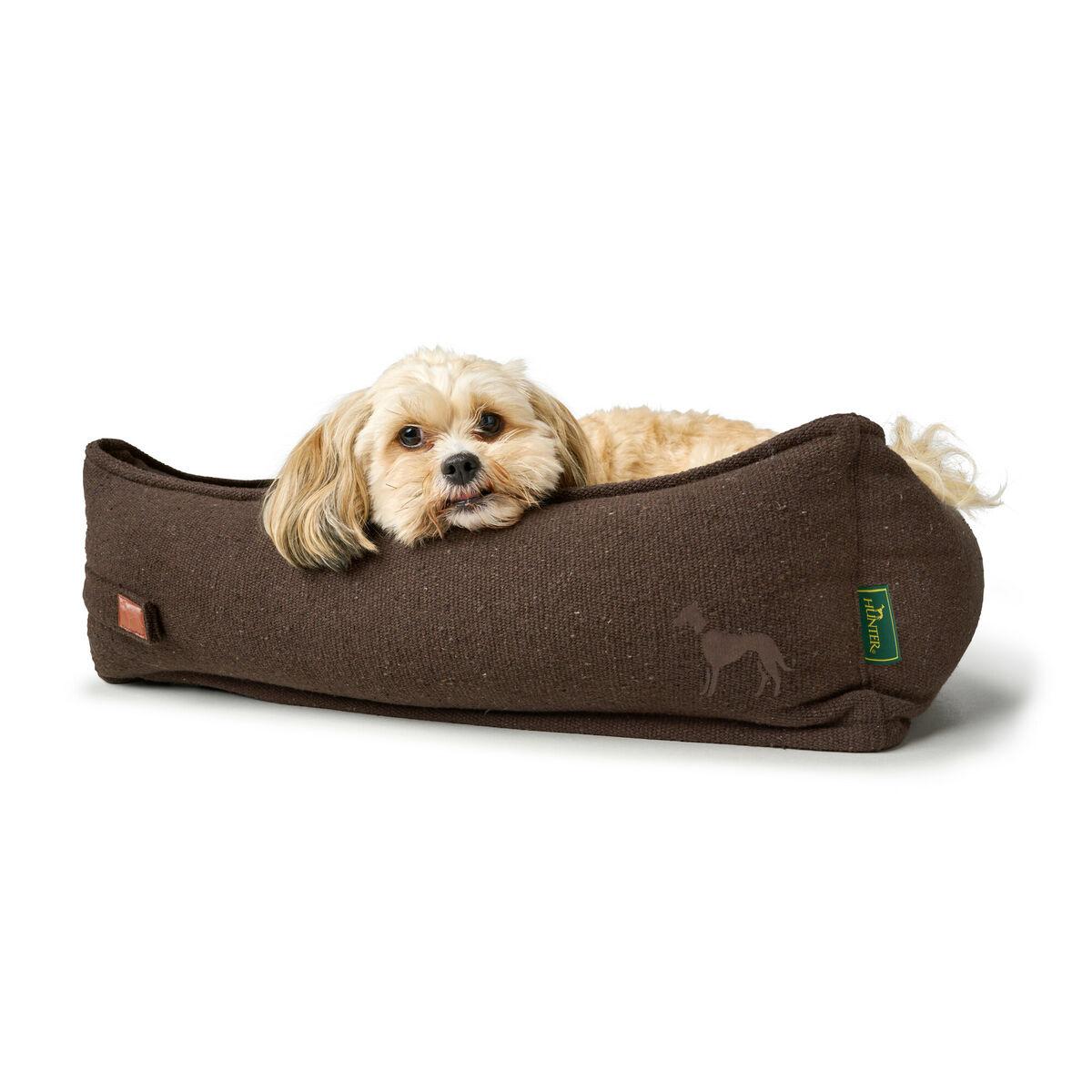Cama para Perro Hunter Belluno Marrón 80x60 cm