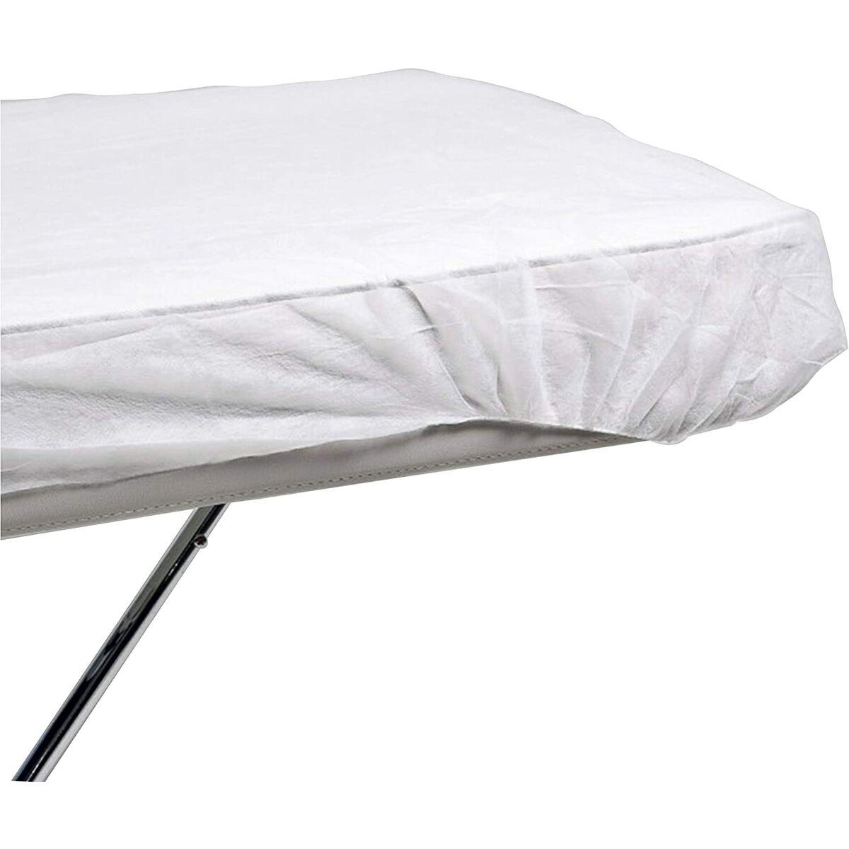 Sábana Bajera Ajustable Postquam Blanco 95 x 220 cm