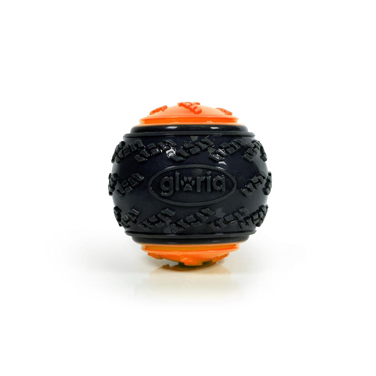 Pelota para Mascotas Gloria PLAY AND RUN Naranja TPR L 8,89 cm