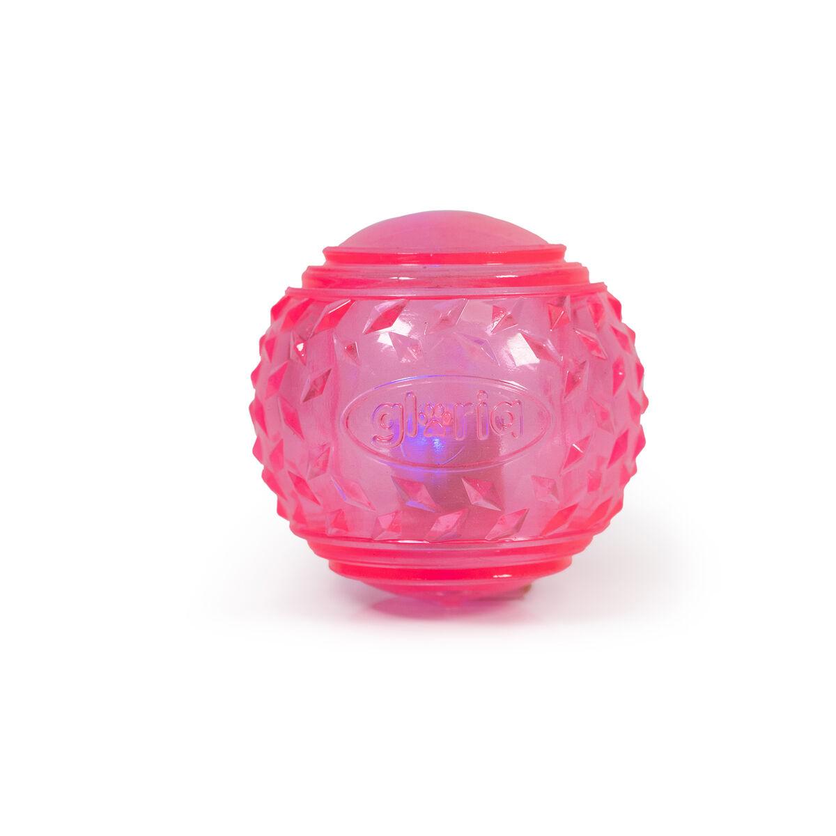 Pelota para Mascotas Gloria PLAY AND RUN Rosa TPR 6,35 cm