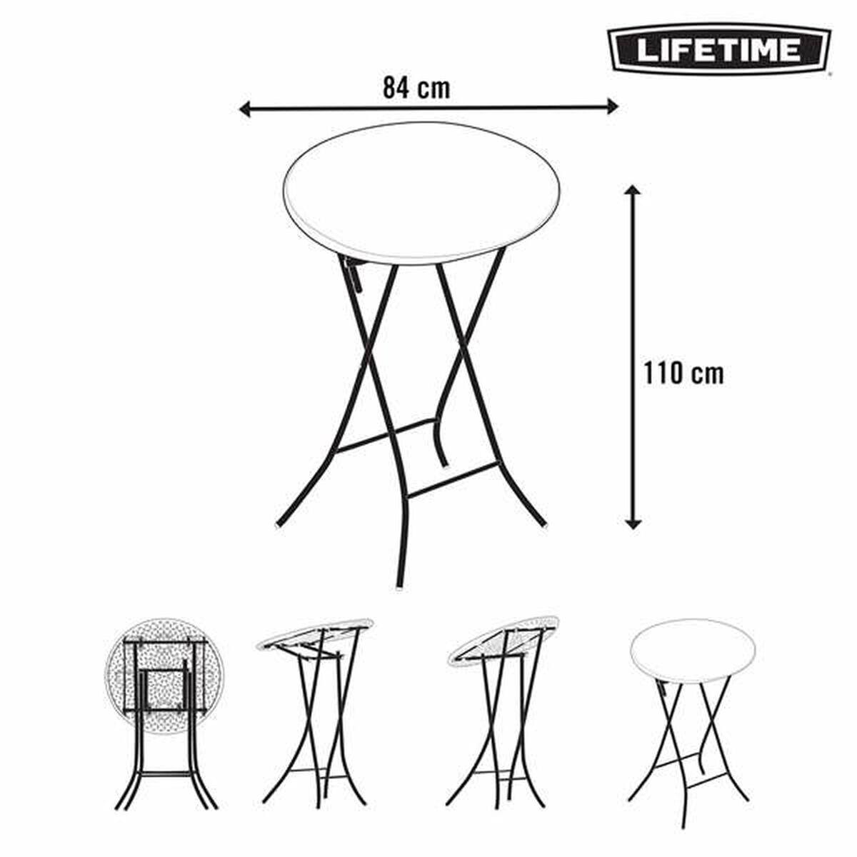Mesa auxiliar Aktive Crema