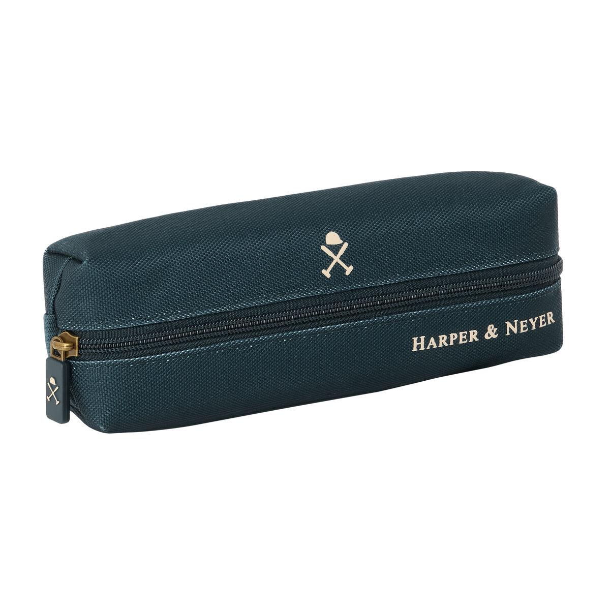 Portatodo Harper & Neyer Azul marino 22 x 4 x 7 cm