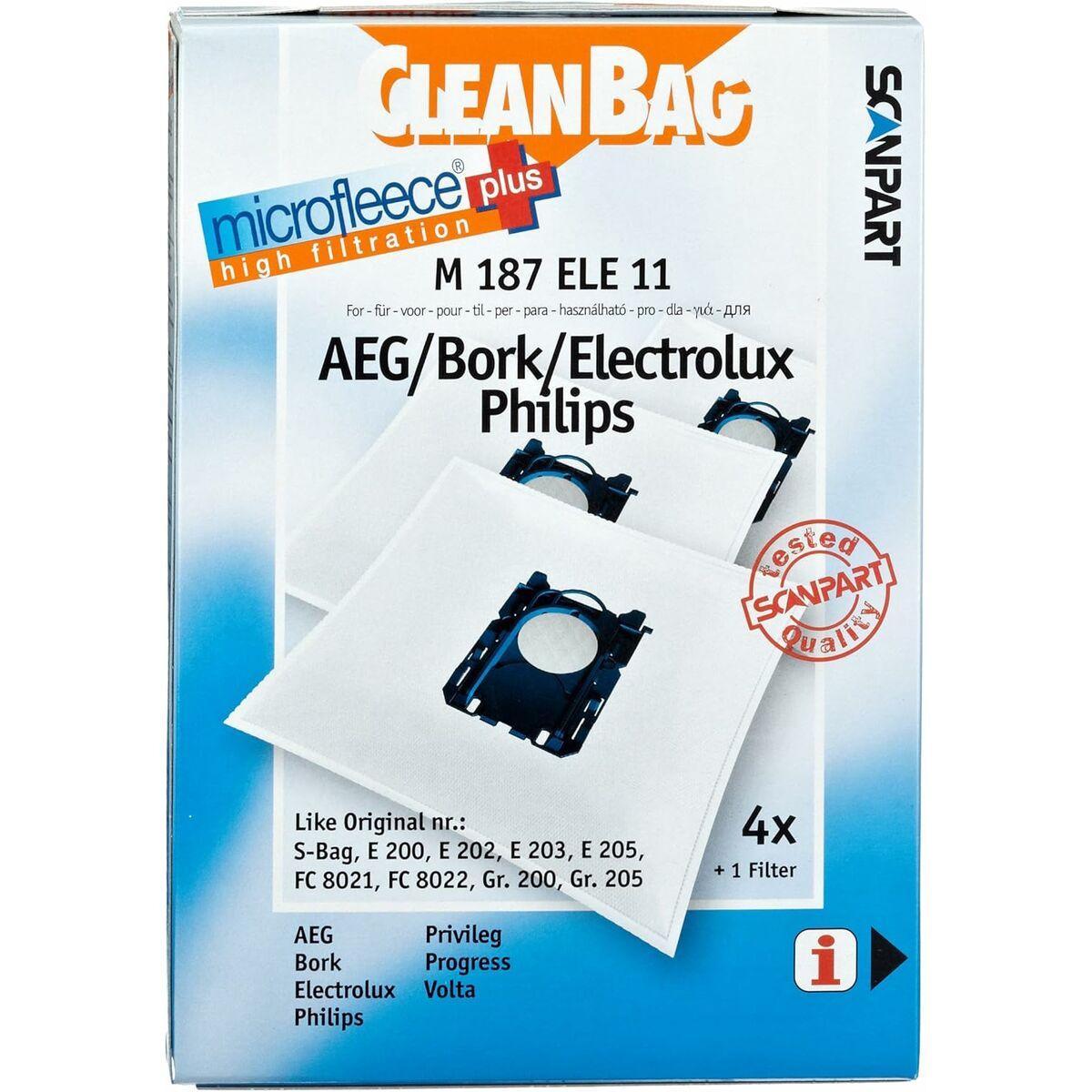 Bolsa de Recambio para Aspiradora Scanpart M 187 ELE11