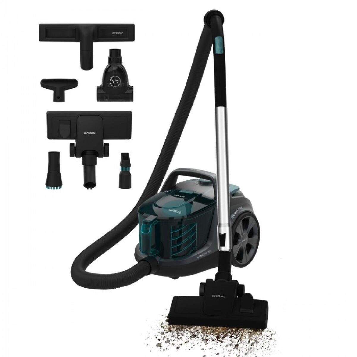 Aspirador Cecotec Conga Rockstar Cyclonic XL ProAnimal 900 W Gris