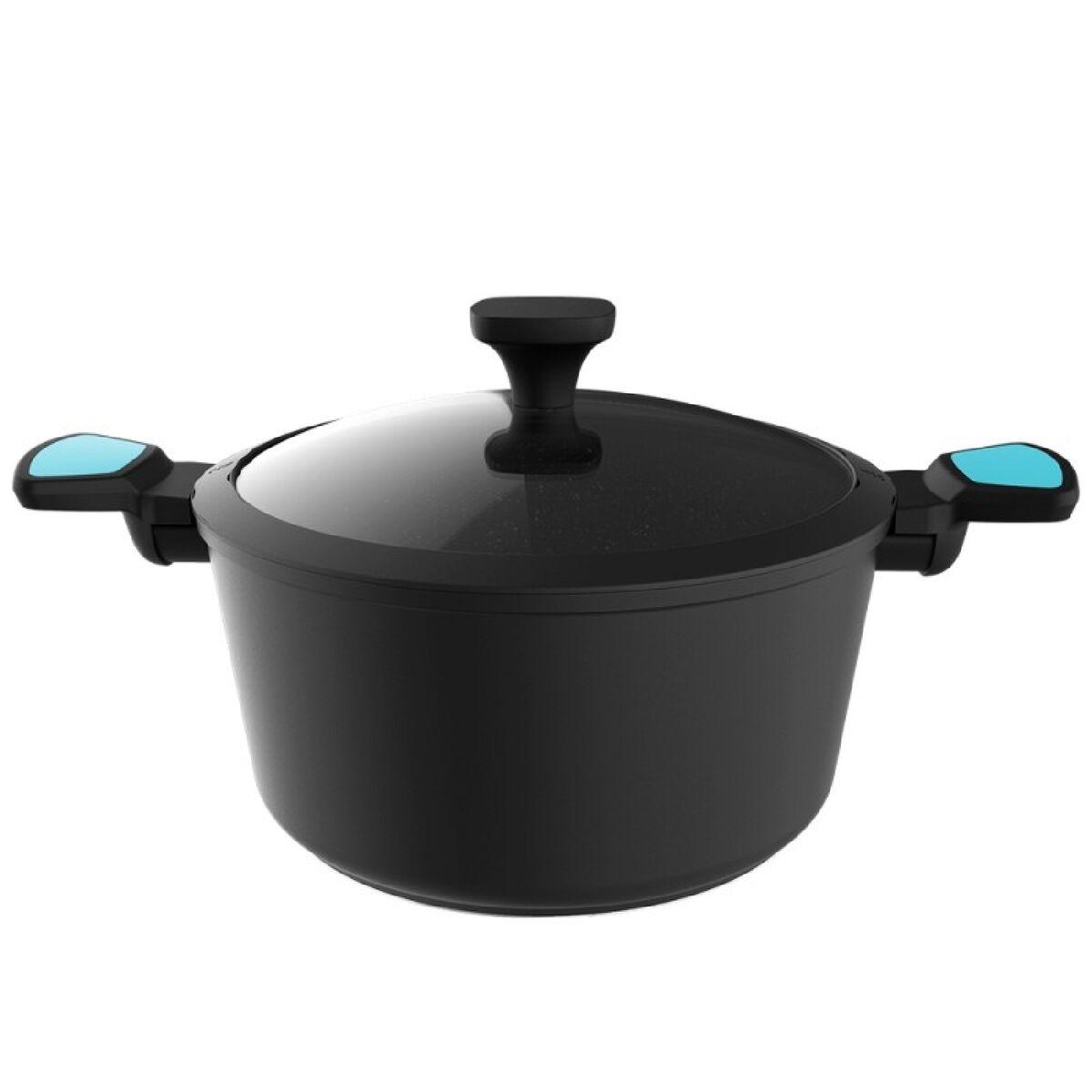 Olla con Tapa Cecotec Polka Platinum 28 Pot Thunder 4,5 L Negro Gris Aluminio Ø 28 cm
