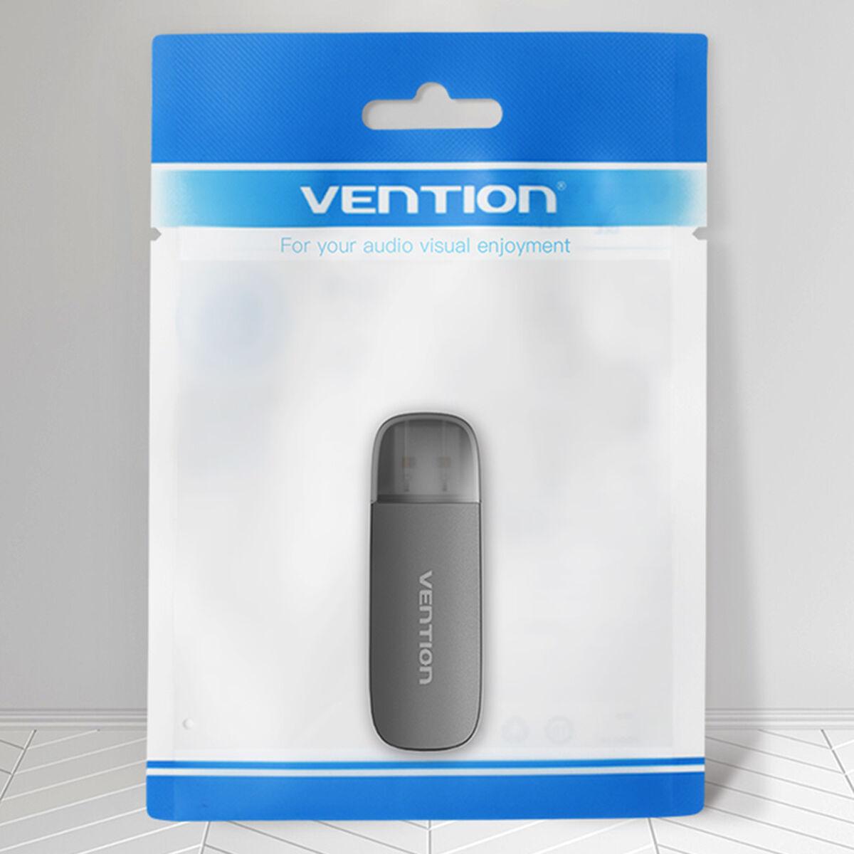 Lector de Tarjetas Externo Vention CLEB0 Negro