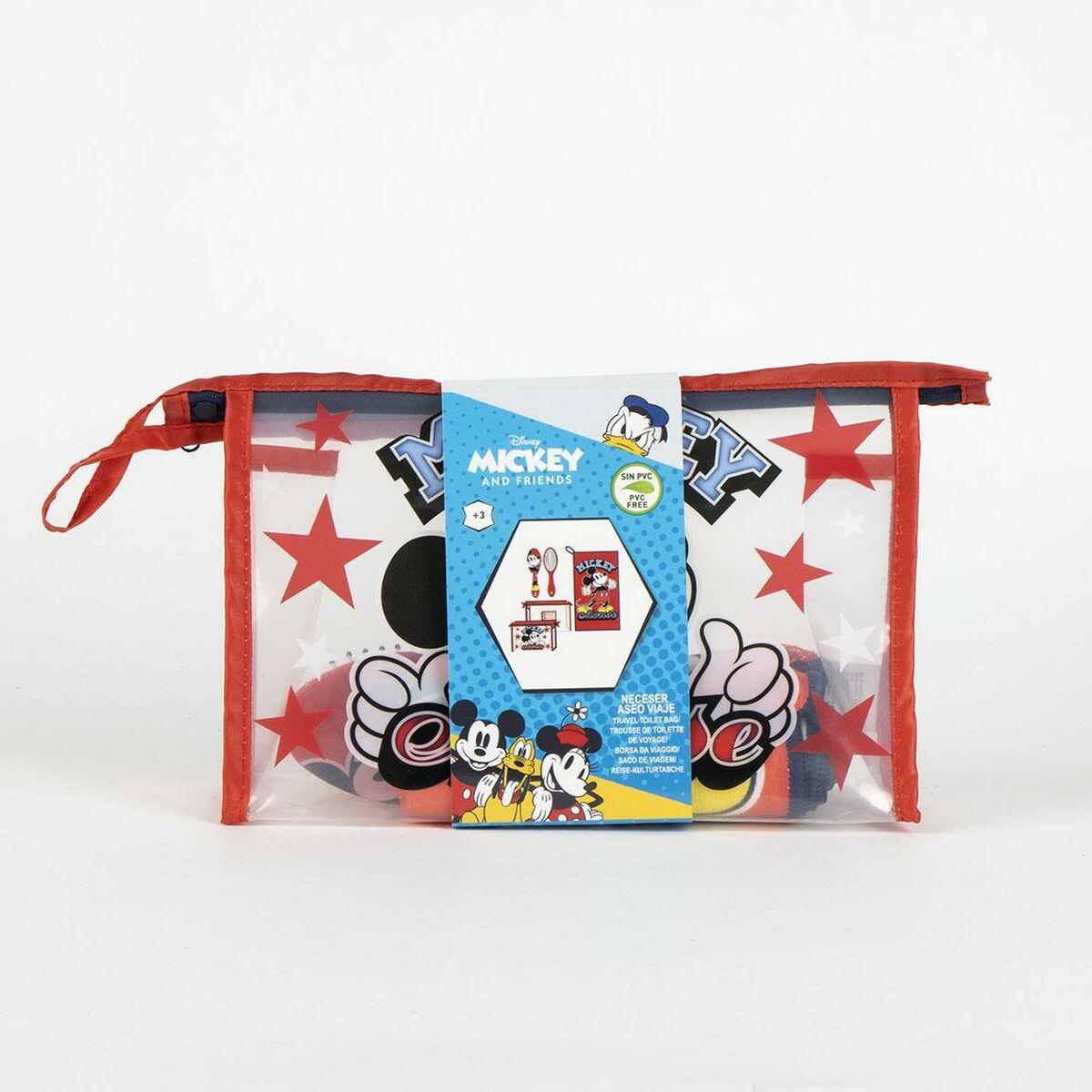 Neceser Con Accesorios Mickey Mouse Rojo 23 x 15 x 8 cm