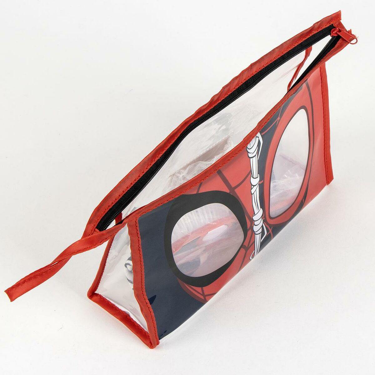 Neceser Con Accesorios Spidey Rojo 23 x 15 x 8 cm