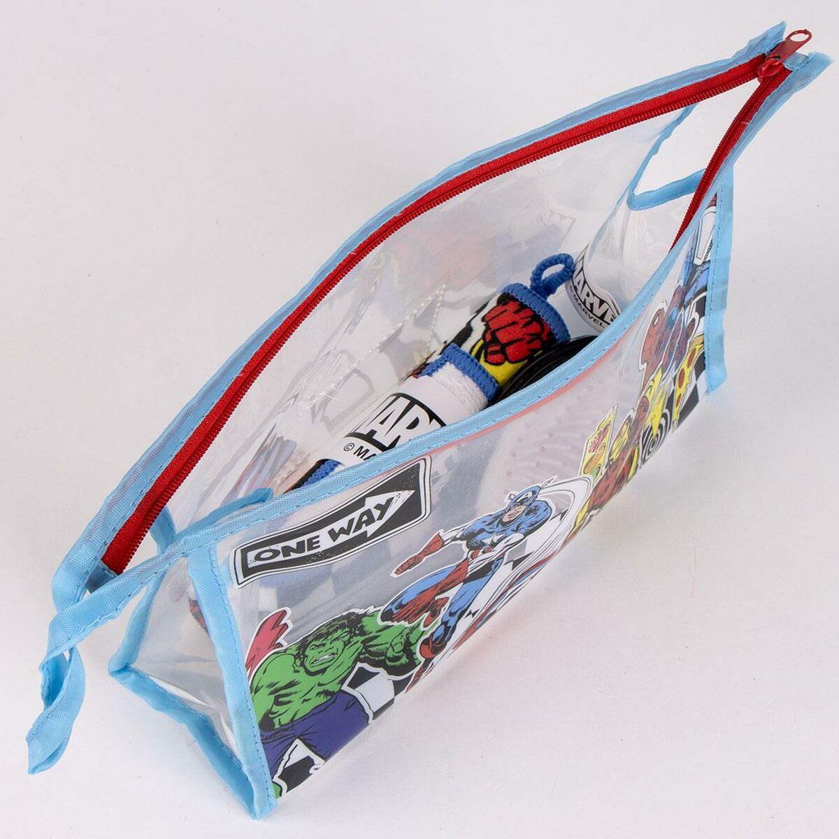 Neceser Con Accesorios The Avengers Azul 23 x 15 x 8 cm