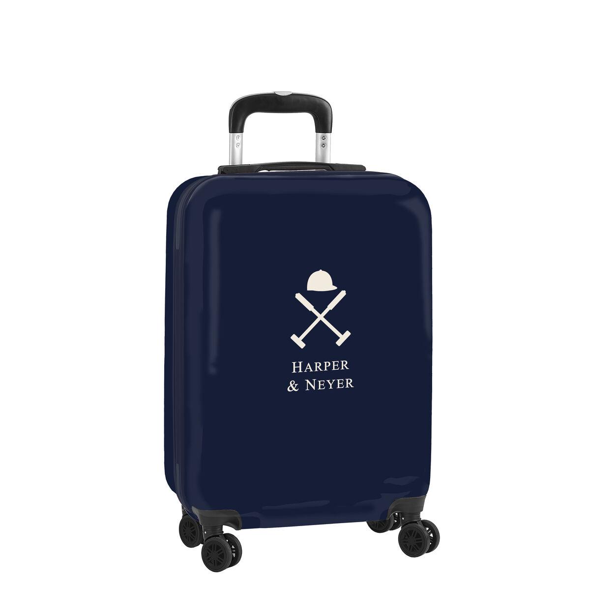 Maleta de Cabina Harper & Neyer Azul marino 20 20 L 34,5 x 55 x 20 cm