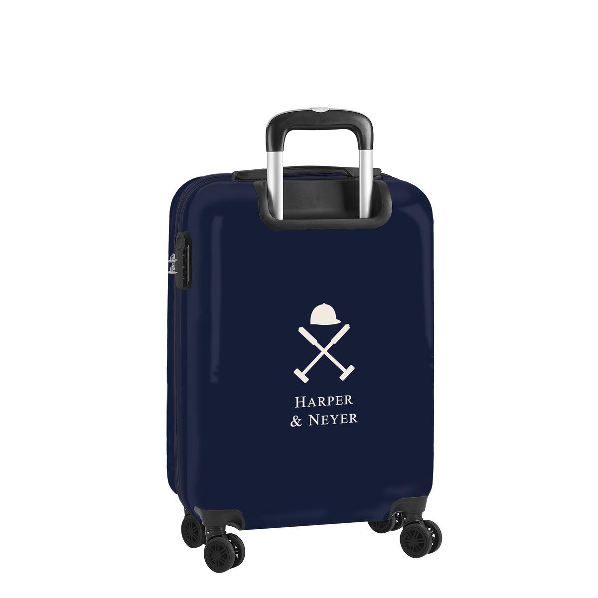 Maleta de Cabina Harper & Neyer Azul marino 20 20 L 34,5 x 55 x 20 cm