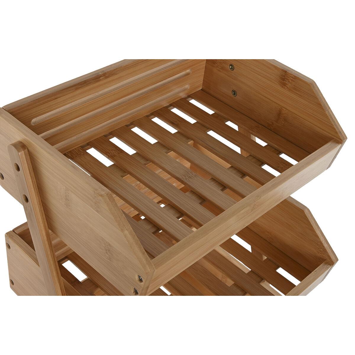 Frutero Home ESPRIT Natural Bambú 30 x 33 x 41 cm