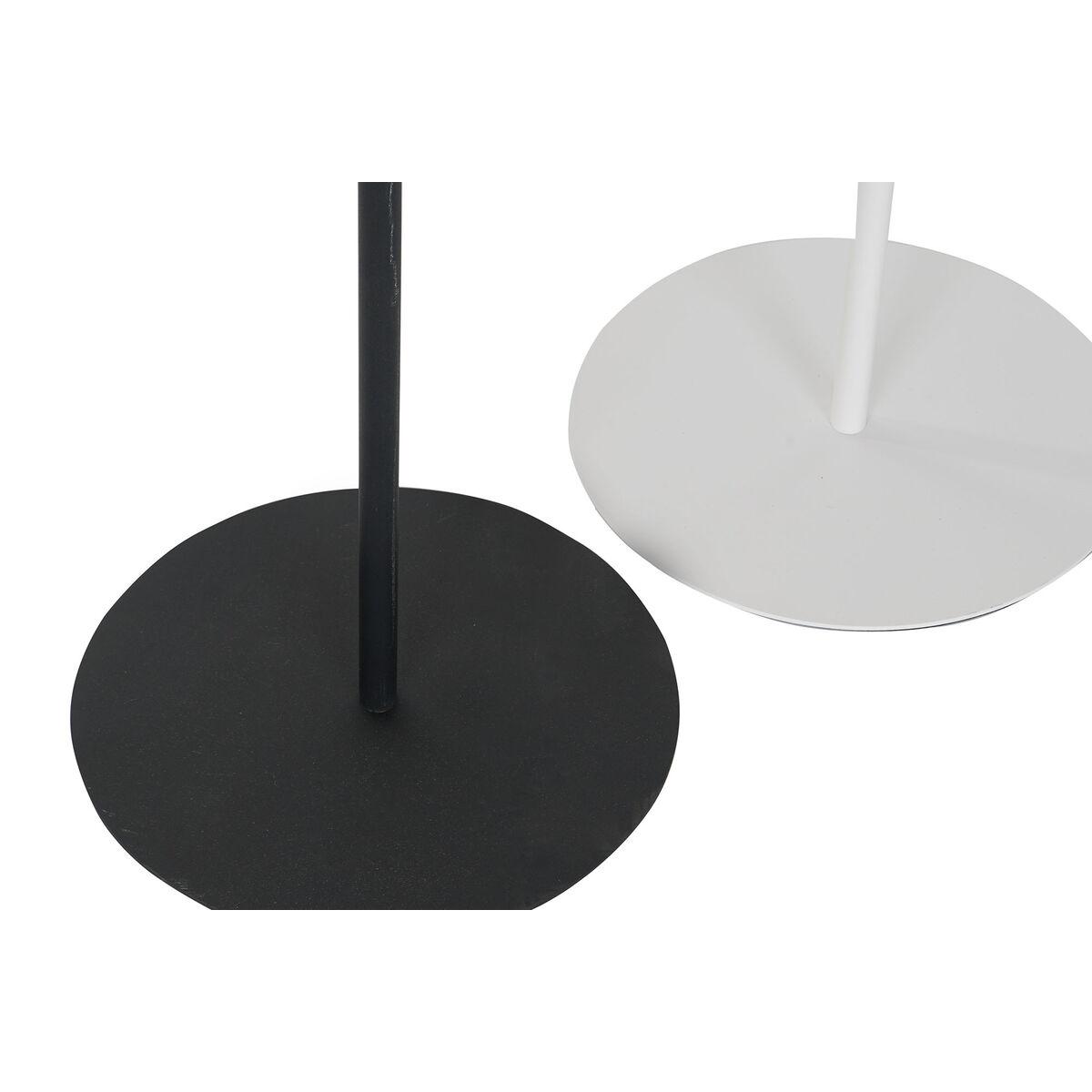 Lámpara solar Home ESPRIT Blanco Negro 15 x 15 x 40 cm