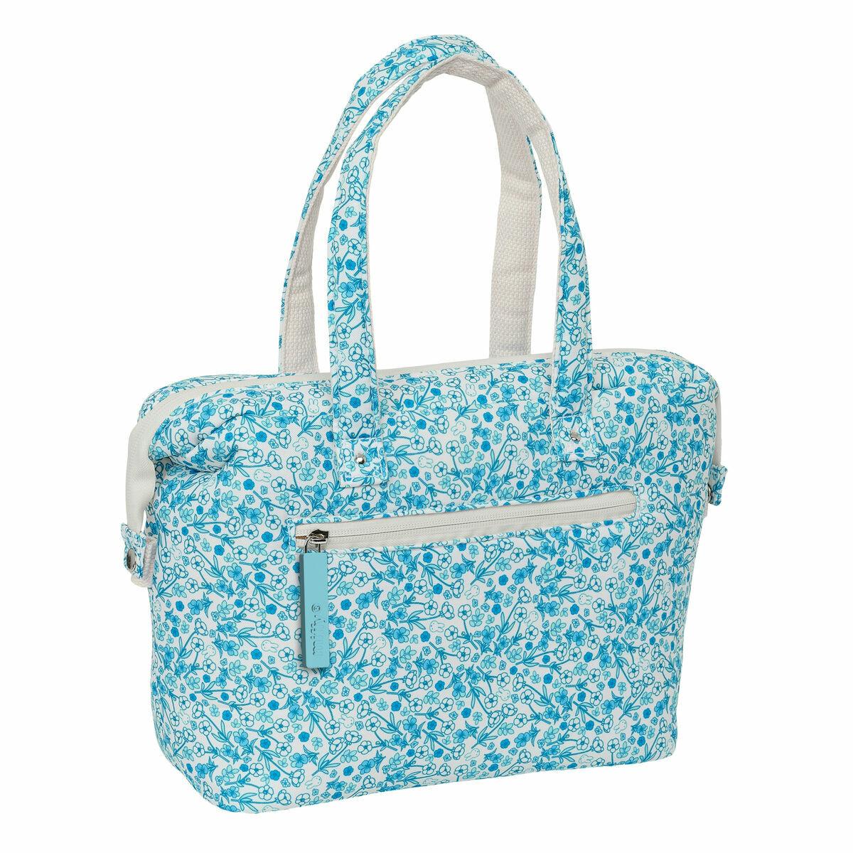 Neceser de Viaje Miffy Garden Turquesa 27 x 24,5 x 12,5 cm