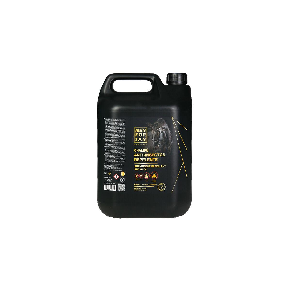 Champú para Caballos Menforsan herbal 5 L Repelente de insectos