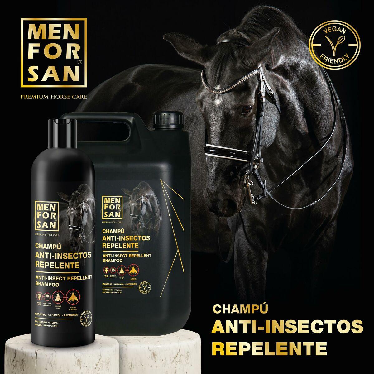 Champú para Caballos Menforsan herbal 1 L Repelente de insectos