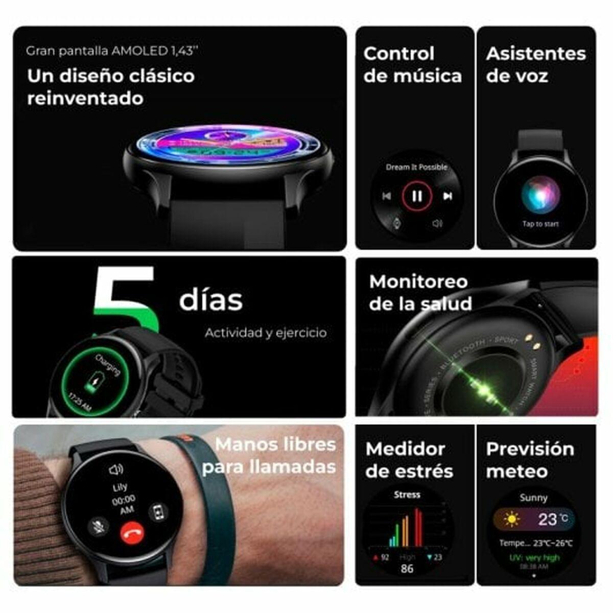 Smartwatch KSIX Rosa (Reacondicionado C)