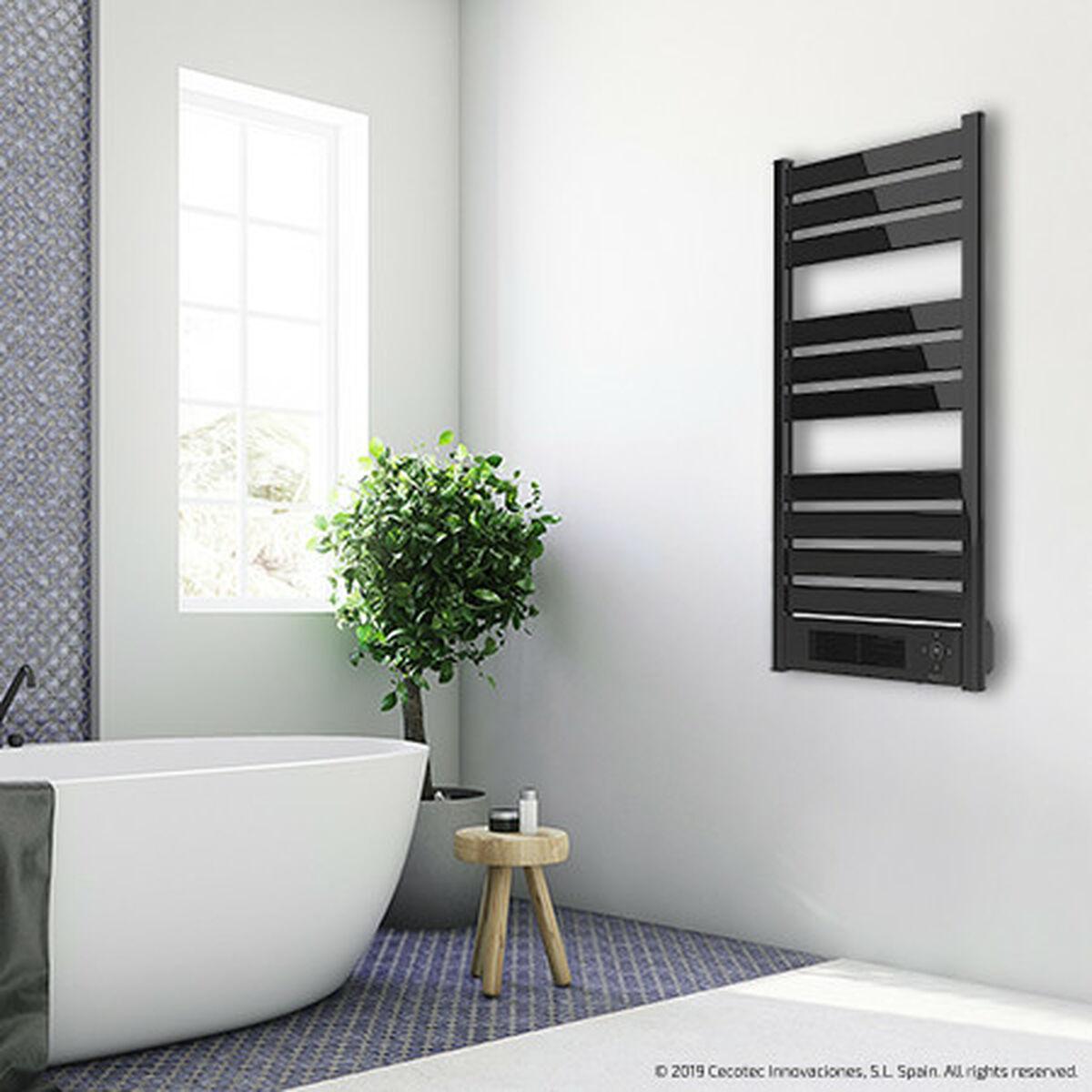 Toallero Eléctrico Cecotec Ready Warm 9790 Negro Aluminio 2000 W (Reacondicionado B)