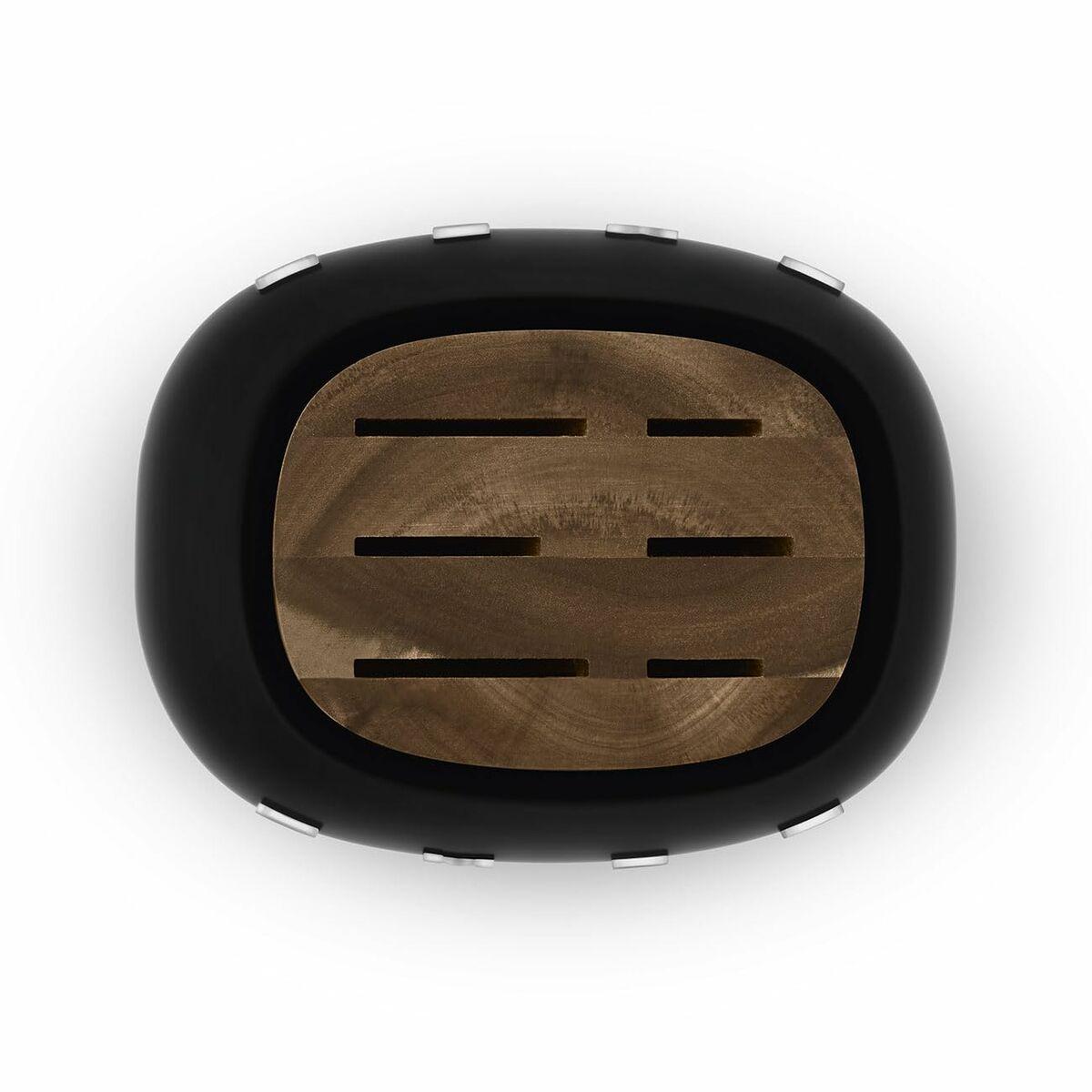 Juego de Cuchillos de Cocina y Soporte Smeg KBSF02BL