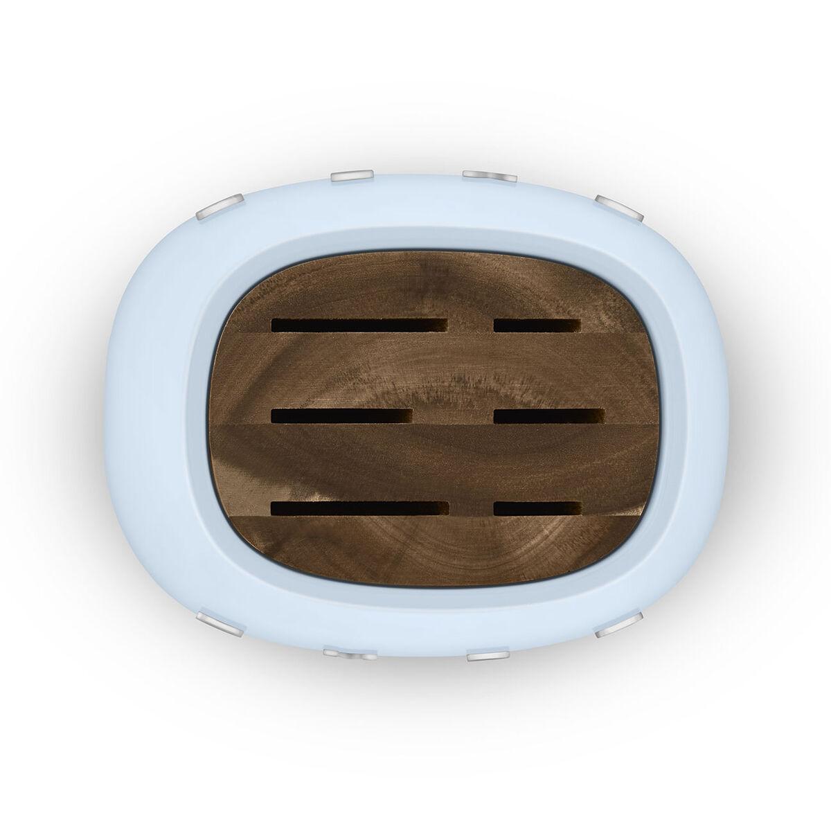 Juego de Cuchillos de Cocina y Soporte Smeg KBSF02PB