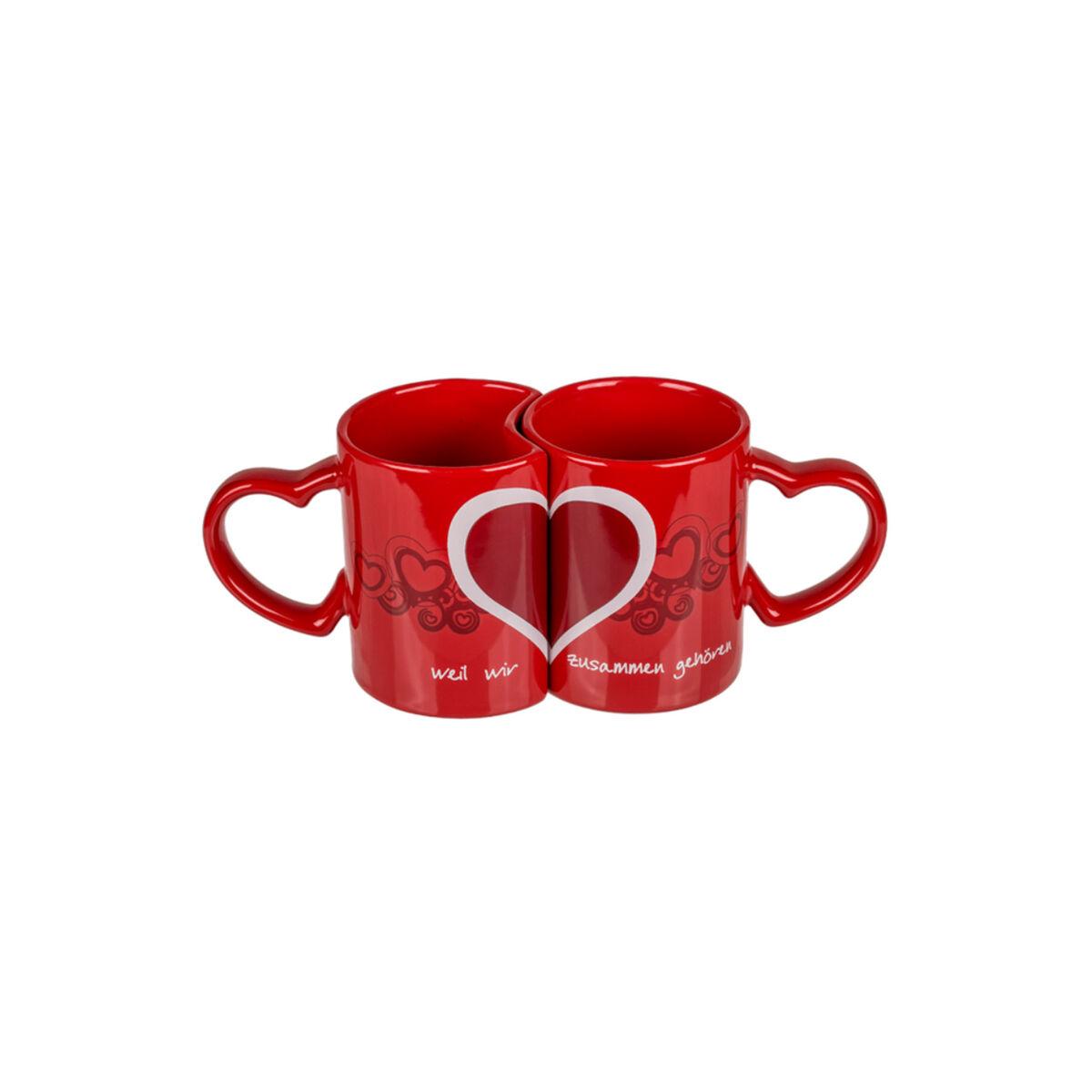 Juego de Tazas Out of the Blue Rojo (2 Unidades)