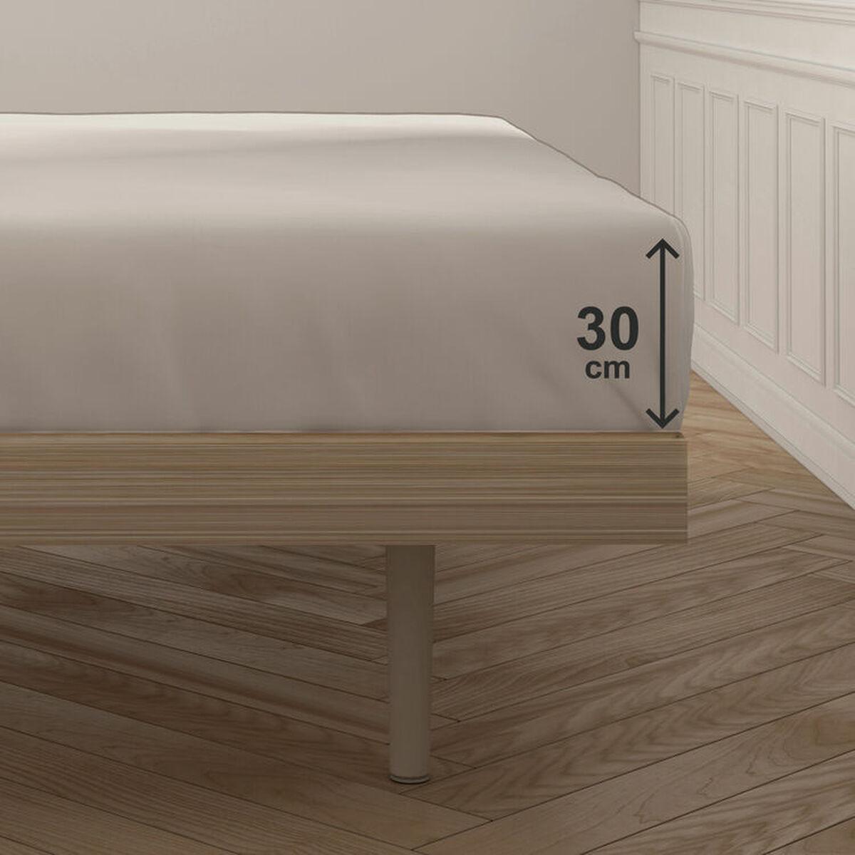 Sábana Bajera Ajustable Happy Home Mix Colors Lino Cama de 150