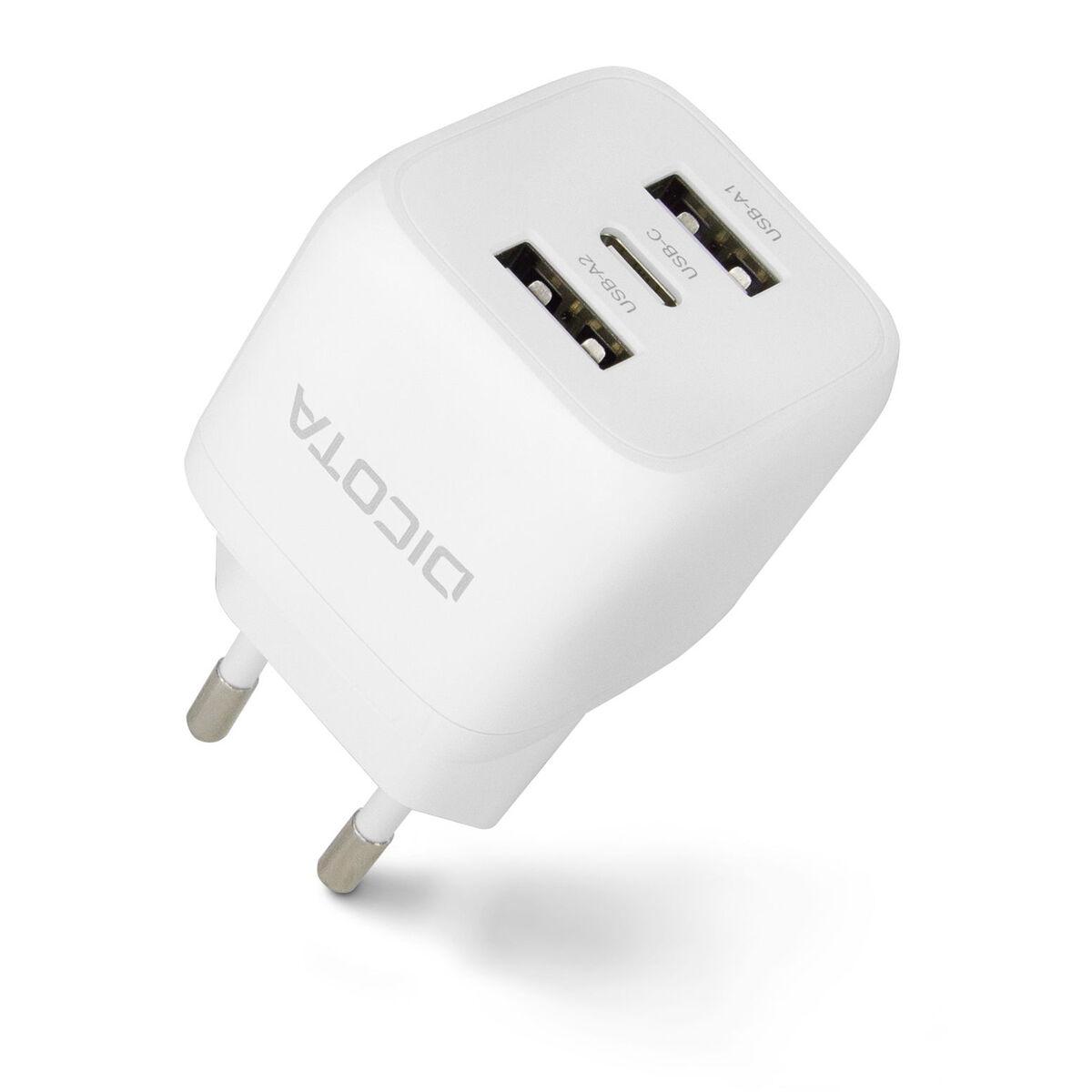 Cargador de Pared Dicota D32069 Blanco 32 W