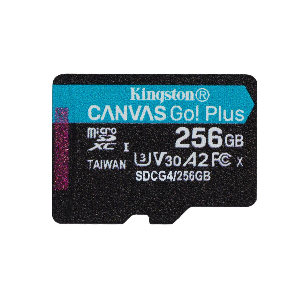 Tarjeta de Memoria Micro SD con Adaptador Kingston SDCG4/256GB 256 GB