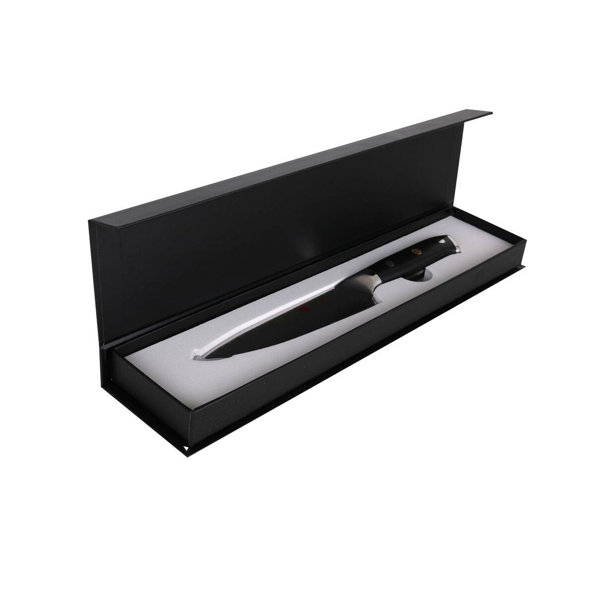 Cuchillo de Cocina Quttin DAMASKUS Negro Plateado 15 cm (2 Unidades)