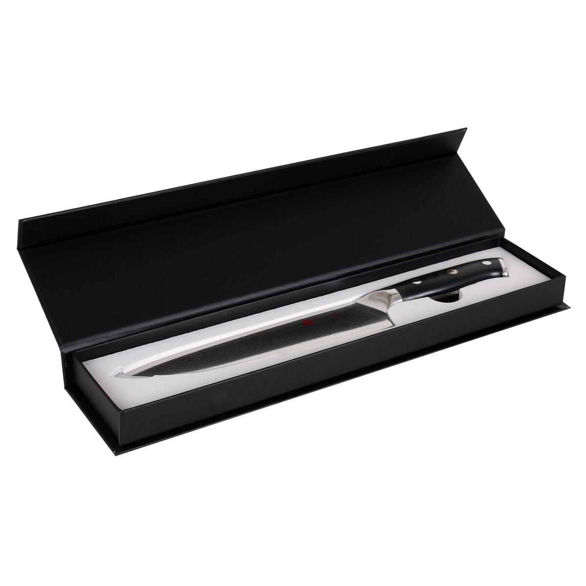 Cuchillo de Cocina Quttin DAMASKUS Negro Plateado 20 cm (2 Unidades)