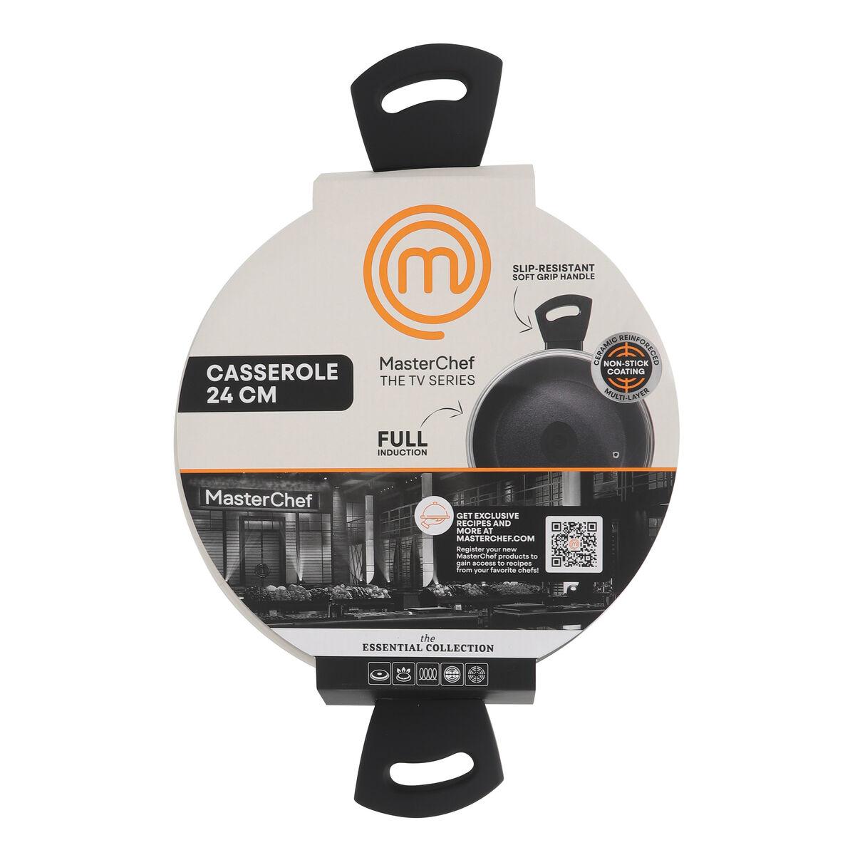 Cacerola Con Tapa MasterChef 24 cm (4 Unidades)