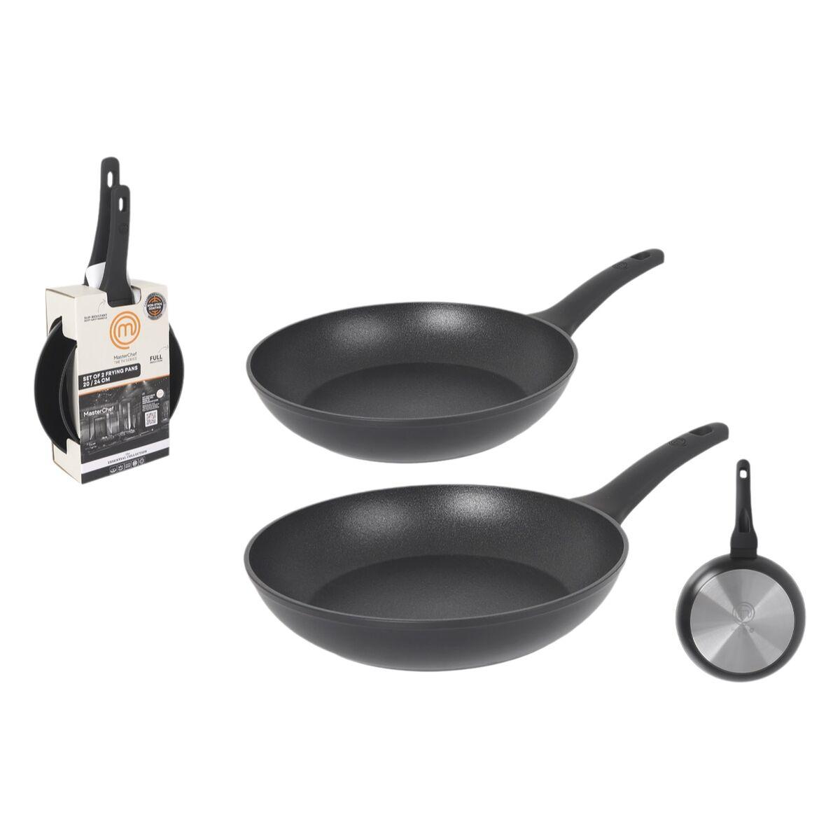 Juego de Sartenes MasterChef 24 cm 20 cm (4 Unidades)