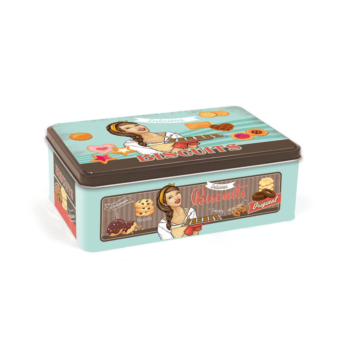 Bote Metálico Quttin BISCUITS (12 Unidades)
