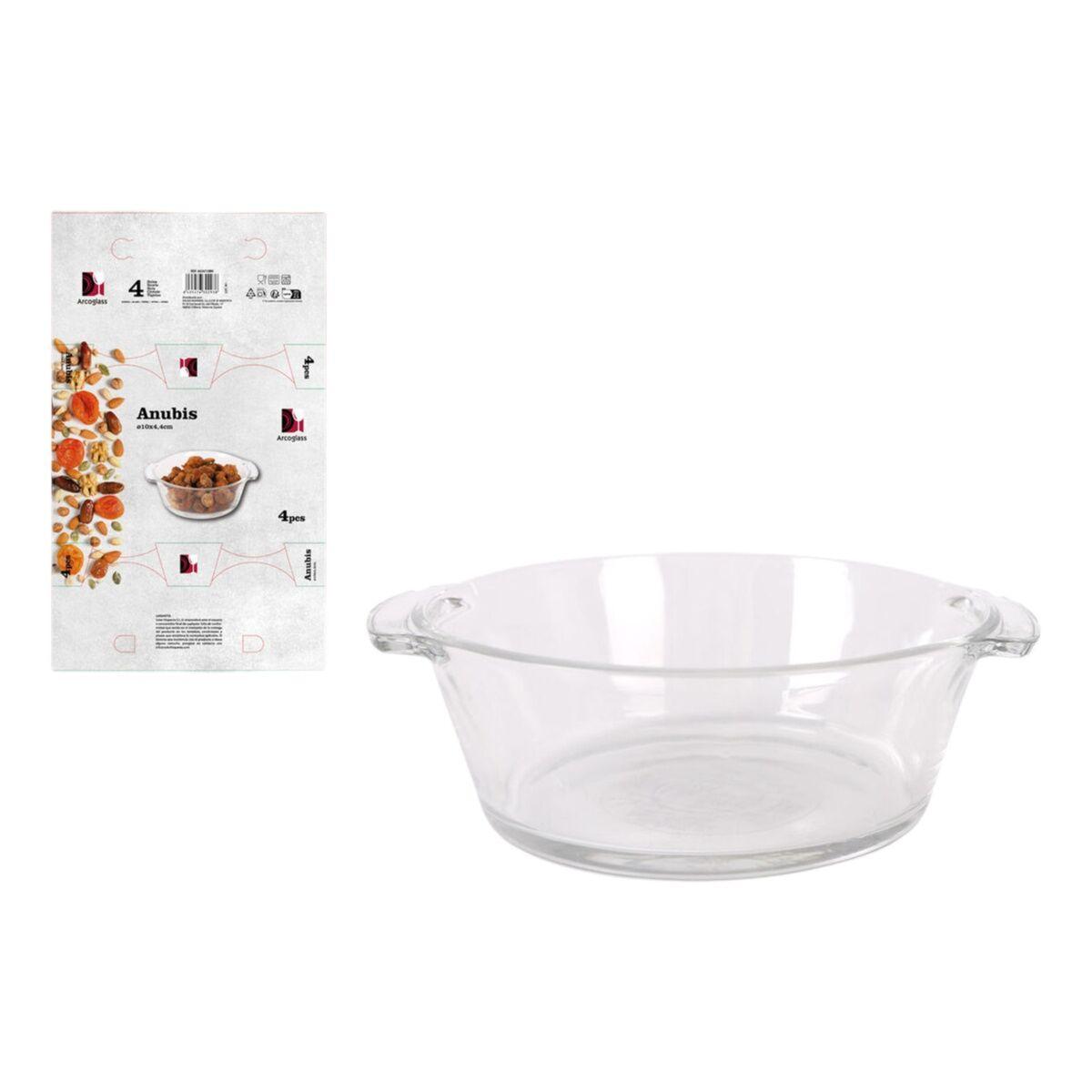 Set de Aperitivo Arcoglass Anubis Vidrio 4 Piezas (18 Unidades)