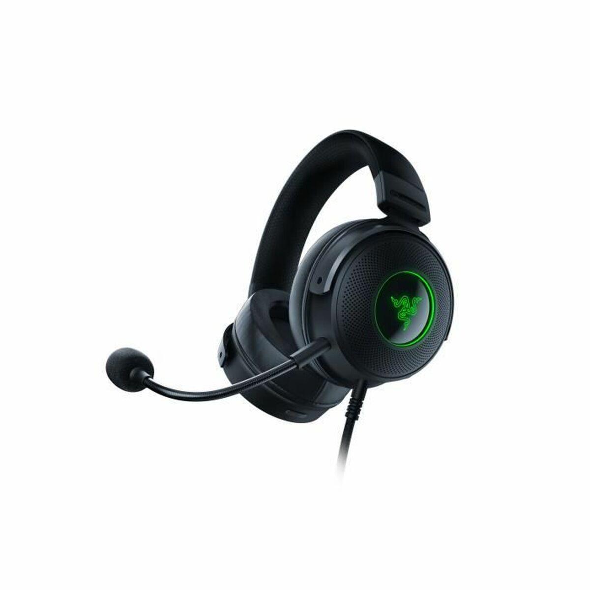 Auriculares de Diadema Razer Kraken V3 HyperSense Negro