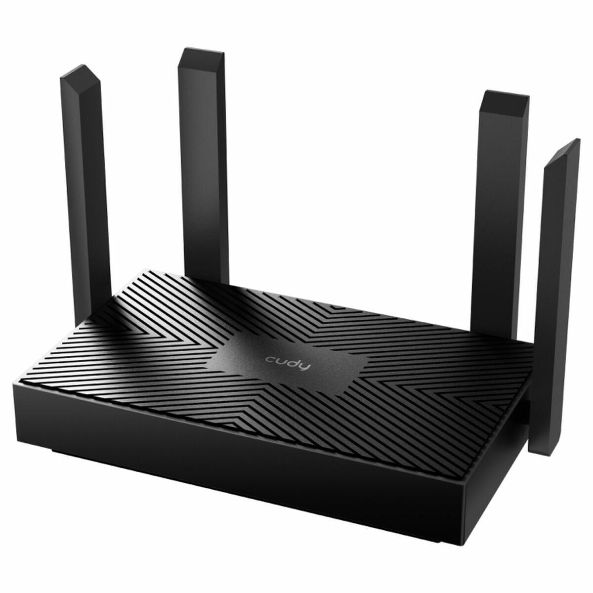 Router Cudy WR1500 Negro RJ45 Ethernet LAN Wi-Fi