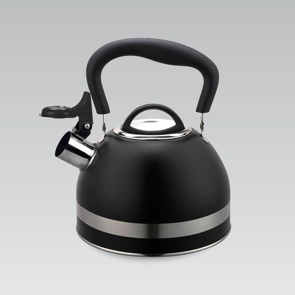 Tetera Feel Maestro MR-1336-BLACK Negro Acero Inoxidable 1,8 L