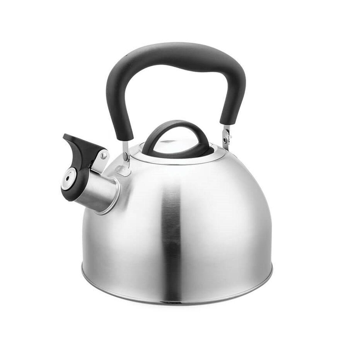 Tetera Feel Maestro MR-1336 Negro Plateado Acero Inoxidable 1,8 L